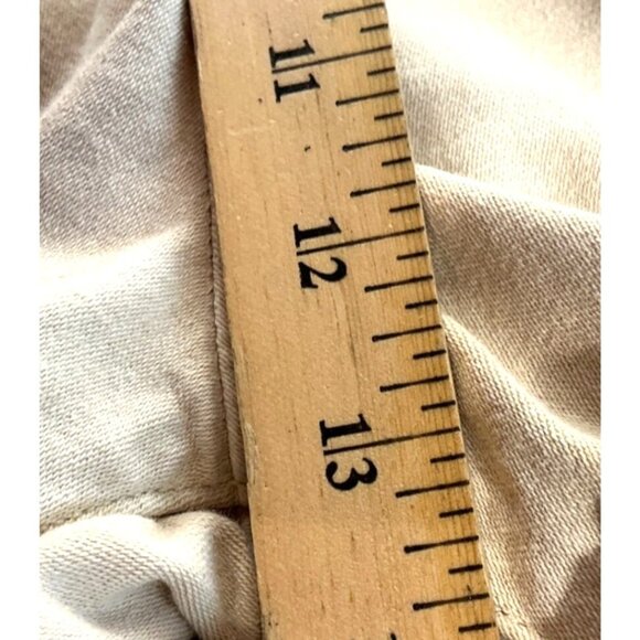 BLANKNYC Exposed Button Twill Self Belted Cargo Shorts Camel Size 28 NWT - Picture 15 of 16